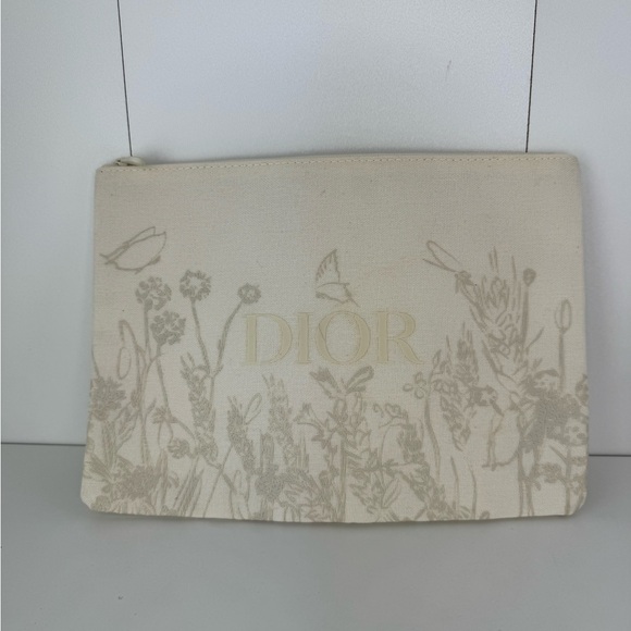 Dior Handbags - Dior Beige Botanical Clutch